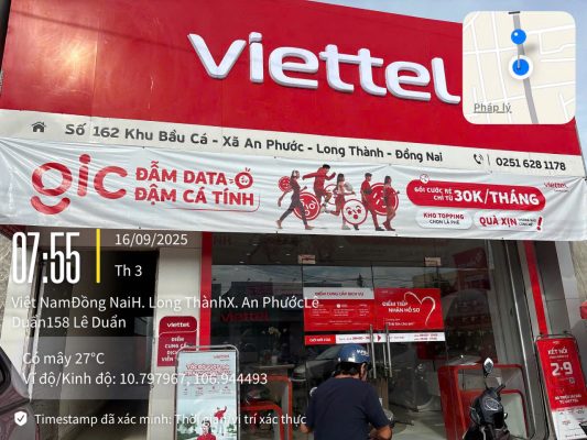 cua hang viettel long thanh